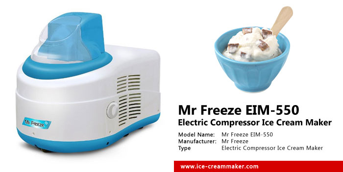 Mr Freeze EIM-550 Ice Cream Maker Review