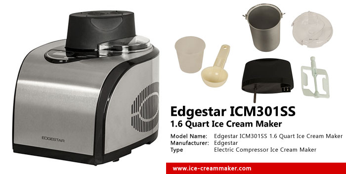 Edgestar ICM301SS 1.6 Quart Ice Cream Maker Review
