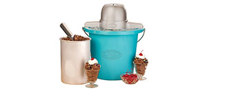 Nostalgia ICMP400BLUE 4-Quart Electric Ice Cream Maker Review