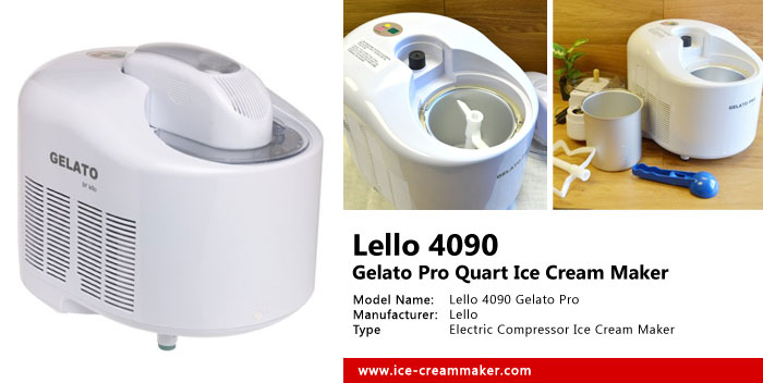 Lello 4090 Gelato Pro Quart Ice Cream Maker